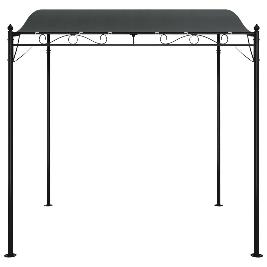 VidaXL Markise Anthrazit 2x2,3 M 180 G/m² Stoff Und Stahl 3 VidaXL Markise Anthrazit 2x2,3 M 180 G/m² Stoff Und Stahl – Bild 3