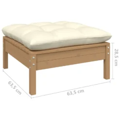 VidaXL 5-tlg. Garten-Lounge-Set Mit Kissen Honigbraun Kiefernholz 15 VidaXL 5-tlg. Garten-Lounge-Set Mit Kissen Honigbraun Kiefernholz -Kaufland f117471ee8766216734e3b9ee46f469c