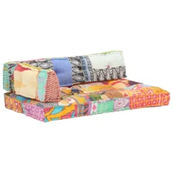 VidaXL Palettensofa-Auflage Mehrfarbig Stoff Patchwork -Kaufland f4240263f905b631377f2f487cd36b01