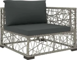 VidaXL 5-tlg. Garten-Lounge-Set Mit Kissen Poly Rattan Grau 14 VidaXL 5-tlg. Garten-Lounge-Set Mit Kissen Poly Rattan Grau -Kaufland f5637386d3b55abb1aaef7908f2652dd