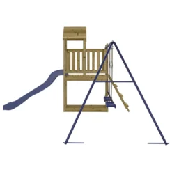 VidaXL Spielturm Mit Rutsche Und Schaukeln Imprägniertes Kiefernholz -Kaufland f85525d0133cea8f60541e7f3c05b4ac