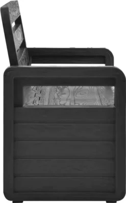 VidaXL Gartenbank Mit Stauraum 132,5 Cm Kunststoff Anthrazit -Kaufland f9ccf0fcb5c4d3d5a5783951f969d79b