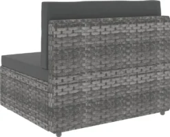VidaXL Modulares 2-Sitzer-Sofa Poly Rattan Grau 13 VidaXL Modulares 2-Sitzer-Sofa Poly Rattan Grau -Kaufland fb6c6621d793d197352555a08a0c3714