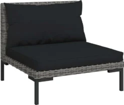 VidaXL 5-tlg. Garten-Lounge-Set Mit Kissen Poly Rattan Dunkelgrau 11 VidaXL 5-tlg. Garten-Lounge-Set Mit Kissen Poly Rattan Dunkelgrau -Kaufland fb7b4f585895cea72ad8dd331f9c5a3c