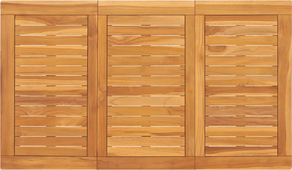 VidaXL Garden Esstisch 120x70x77 Cm Massiv Teakholz 5 VidaXL Garden Esstisch 120x70x77 Cm Massiv Teakholz – Bild 5