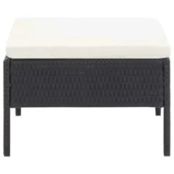 VIDAXL 3-tlg. Garten-Lounge-Set Mit Auflagen Poly Rattan Schwarz 20 VIDAXL 3-tlg. Garten-Lounge-Set Mit Auflagen Poly Rattan Schwarz -Kaufland fe3277c4011575aa676774aba99b3e2f